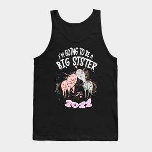 Promoted to Big Sister 2022 Tank Top